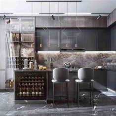 Armadi a venatura in legno marrone